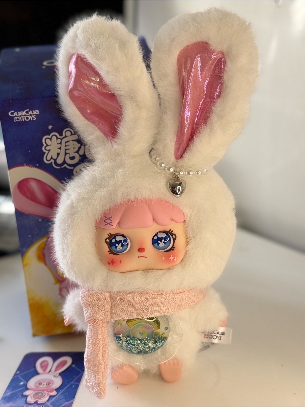 Mocici Sugar Rabbit Magic Secret Realm Series Plush Confirmed . Puff Bunny 100%